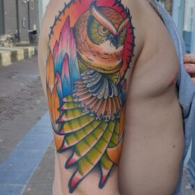 owl tattoo