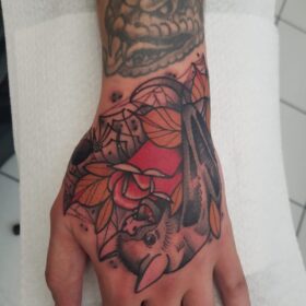 hand tattoo