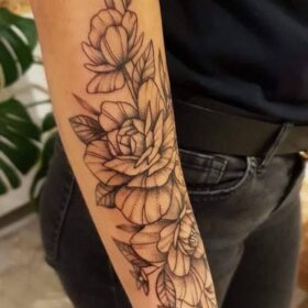 flower tattoo